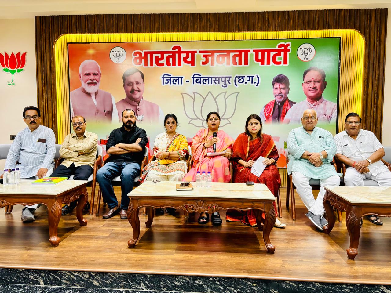 भाजपा डिजिटल लर्निंग प्रोग्राम की समीक्षा करने पहुंची रूप कुमारी चौधरी