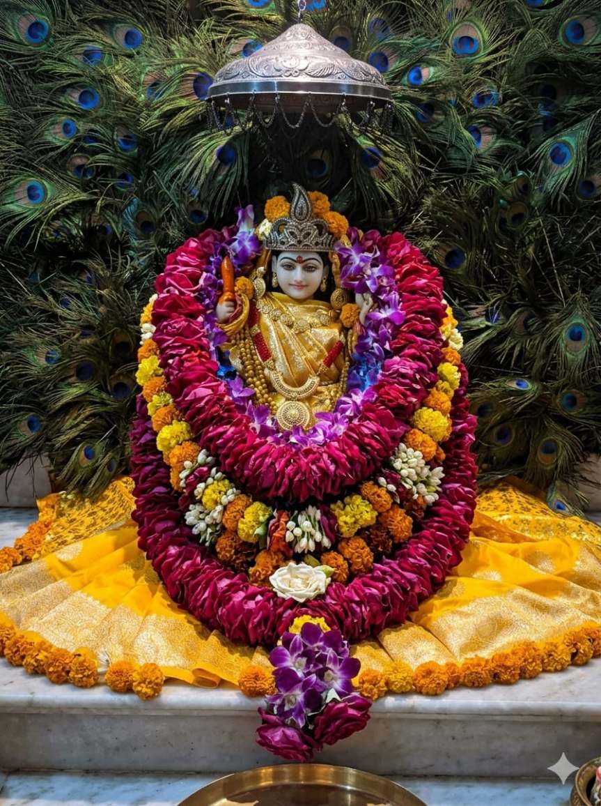 गुप्त नवरात्रि : श्री पीतांबरा पीठ में अष्टमी पर माँ बगलामुखी का विशेष महापूजन हरिद्रा सरोवर में भगवान श्री हरि विष्णु की तपस्या से प्रकट हुई थीं माँ बगलामुखी, ब्रह्मांड की रक्षा हेतु प्रकट हुई स्तंभन शक्ति : पीठाधीश्वर आचार्य डॉ. दिनेश जी महाराज