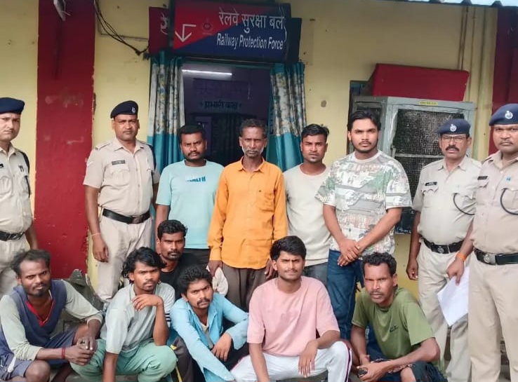 करगीरोड मालगाड़ी डिरेलमेंट मामले में 10 आरोपी गिरफ्तार, 48 घंटे में दो रेल हादसों की जांच शुरू