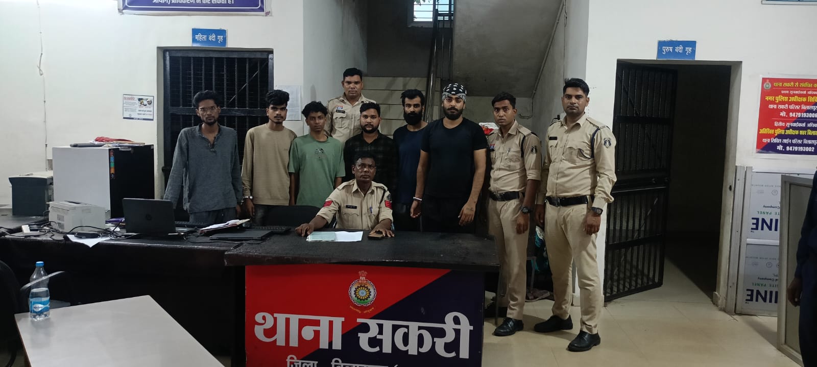मोबाइल के विवाद में ढाबा संचालक को जिंदा जलाने की कोशिश, छह आरोपी गिरफ्तार