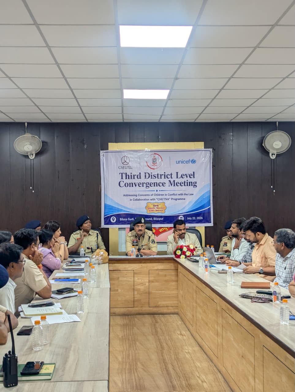 बिलासपुर में बाल संरक्षण पर जिला स्तरीय अभिसरण बैठक, बच्चों की सुरक्षा और पुनर्वास के लिए साझा रणनीति पर जोर