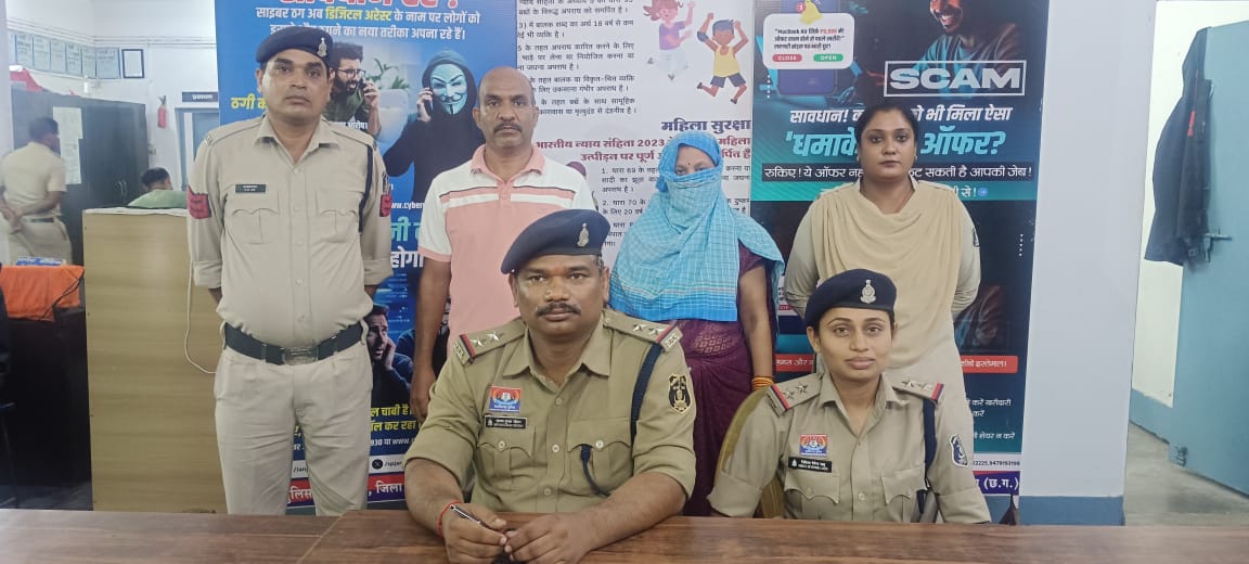 शेयर मार्केट में पैसा दोगुना करने का झांसा देकर ₹2.04 करोड़ की ठगी, पति-पत्नी गिरफ्तार