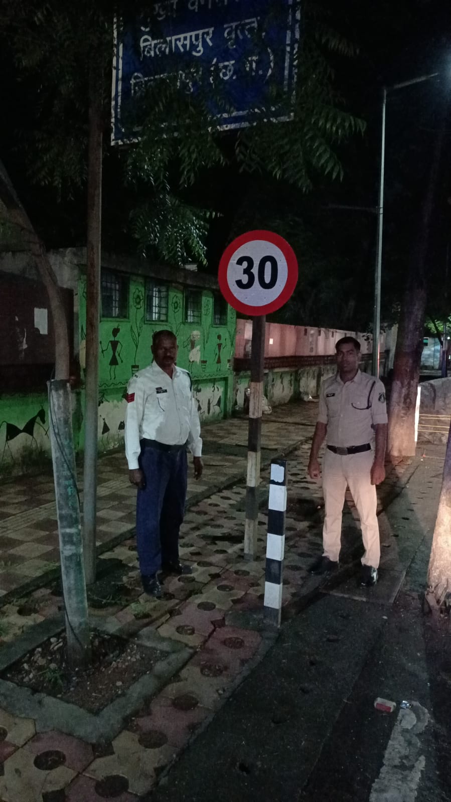 बिलासपुर में आंतरिक सड़कों पर गति सीमा के बोर्ड लगाए, 40 किमी/घंटा से अधिक रफ्तार पर होगा ऑनलाइन चालान