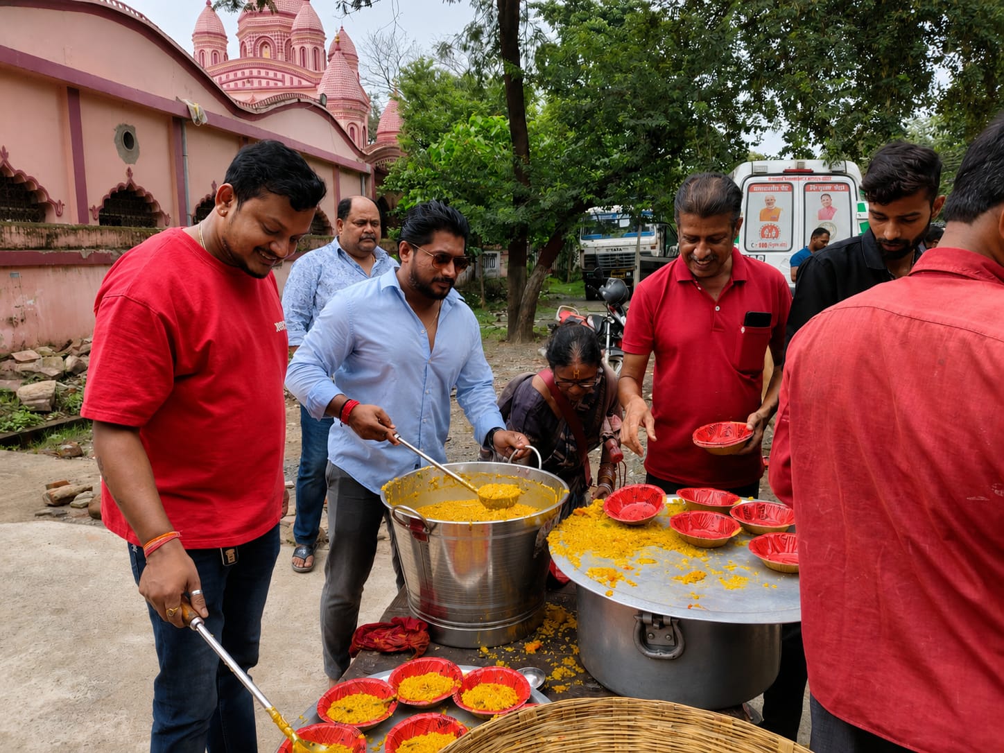 महाप्रभु जगन्नाथ की बहुड़ा यात्रा श्रद्धा और उल्लास के साथ संपन्न, जगह-जगह हुआ स्वागत एवं प्रसाद वितरण, बंगाली एसोसिएशन द्वारा भी किया गया भोग प्रसाद का वितरण