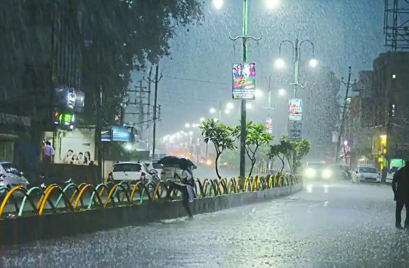 बिलासपुर में सामान्य से 7% ज्यादा बारिश, मुंगेली ने तोड़ा रिकॉर्ड