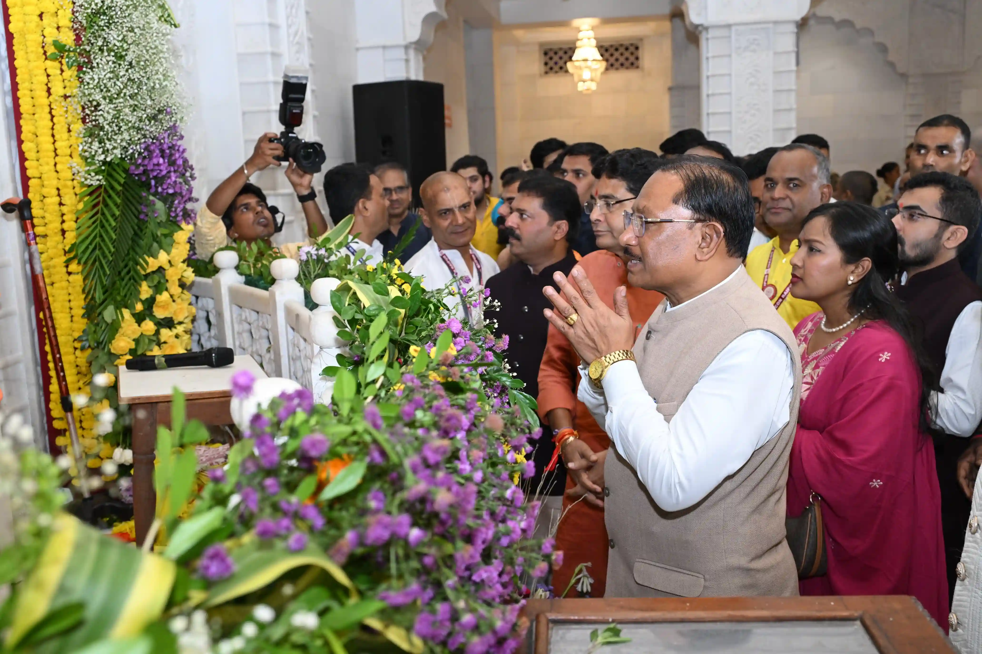 भगवान श्रीकृष्ण का जीवन हमें धर्म, कर्तव्य और लोककल्याण के मार्ग पर चलने की देता है प्रेरणा - मुख्यमंत्री श्री विष्णुदेव साय