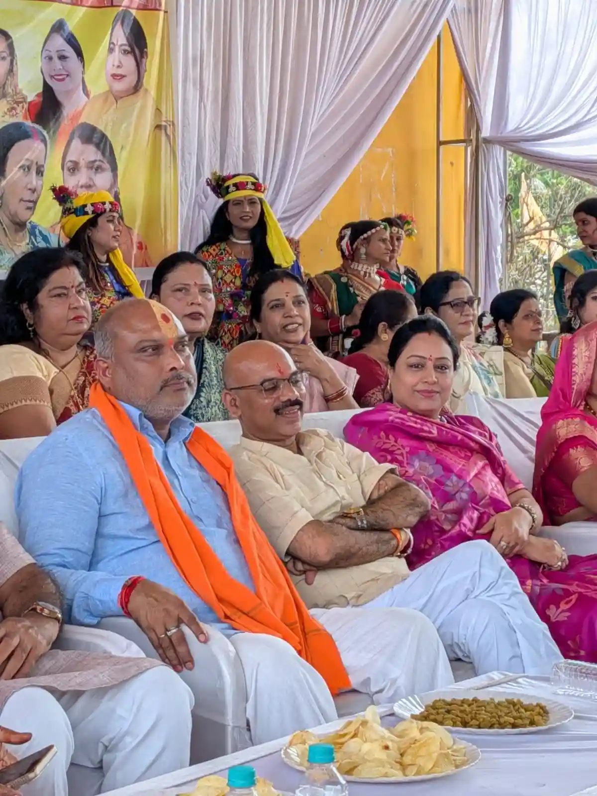 रिसाली के दशहरा मैदान में सजा तीज उत्सव का भव्य रंग, भारतीय संस्कृति और परंपराओं का दिखा संगम