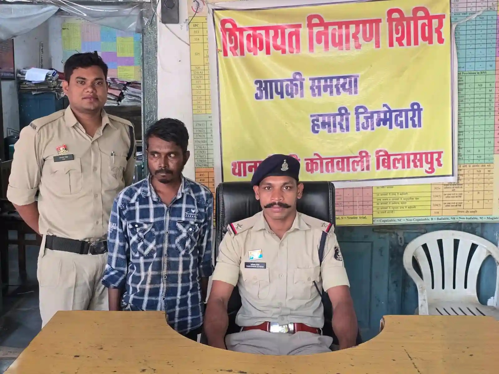 ज्वाली नाला के पास चाकू लहराकर लोगों को धमका रहा था बदमाश, गिरफ्तार