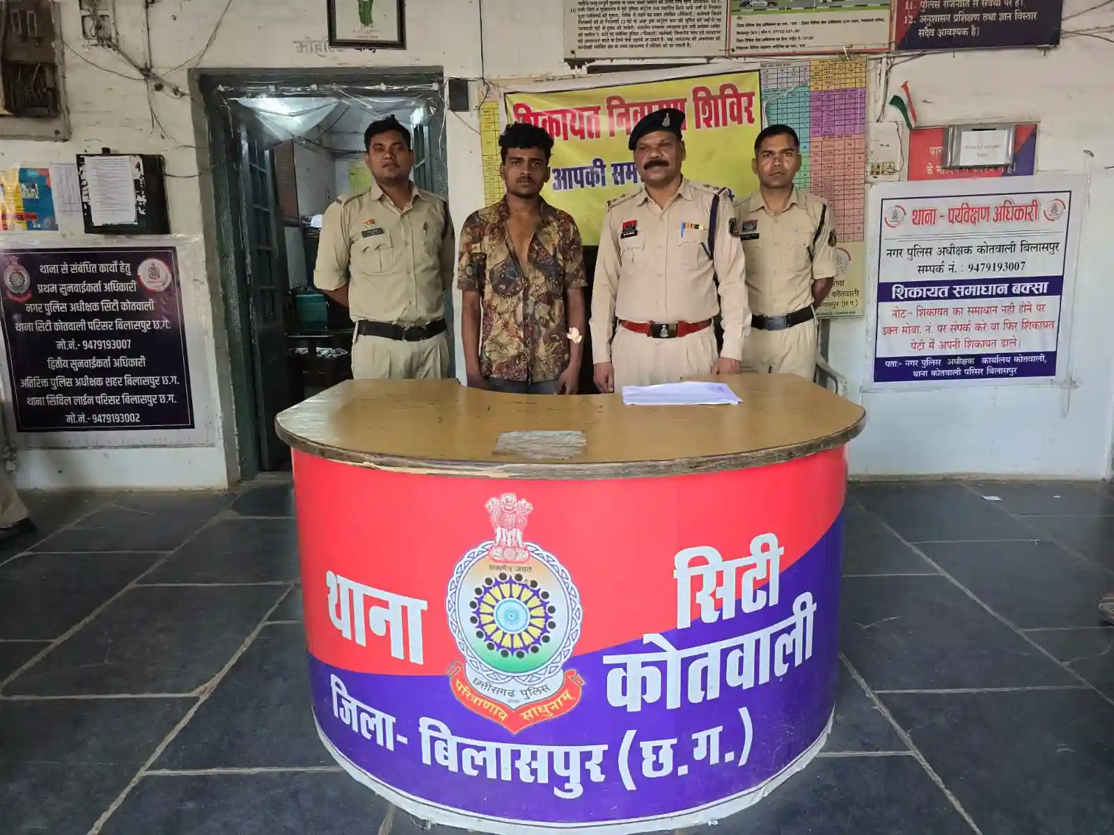 शराब के लिए पैसे नहीं देने पर पिता पर चापड़ से हमला, आरोपी गिरफ्तार