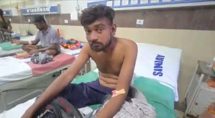 शराब के लिए पैसे ना देने पर बदमाशों ने चाकू से किया हमला
