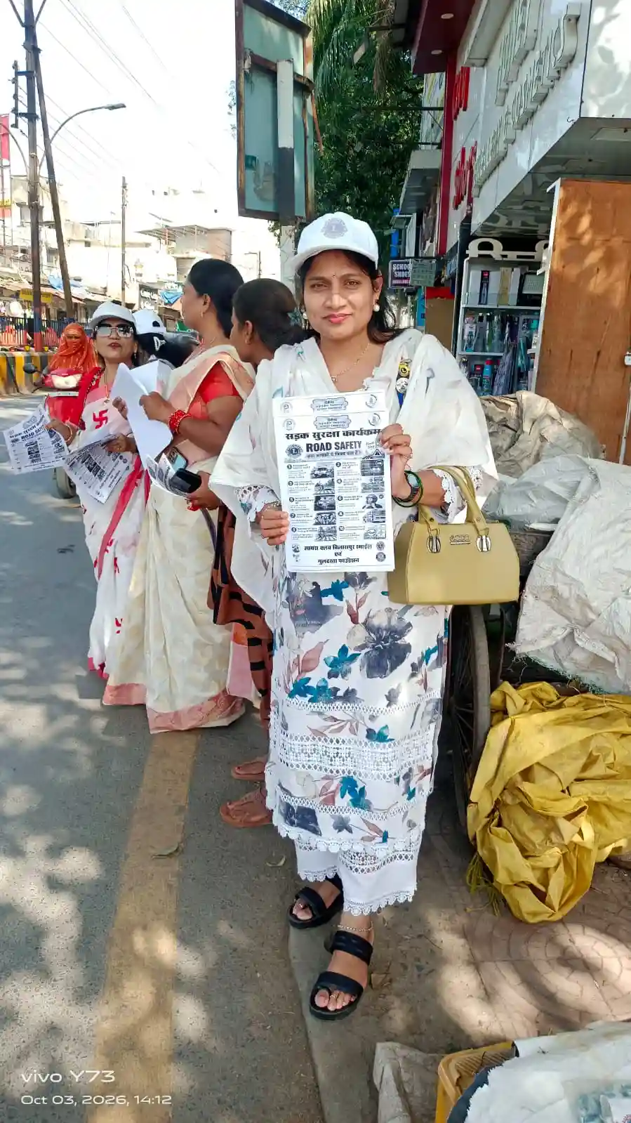 सड़क सुरक्षा के लिए लायंस क्लब बिलासपुर स्माइल ने चलाया जागरूकता अभियान