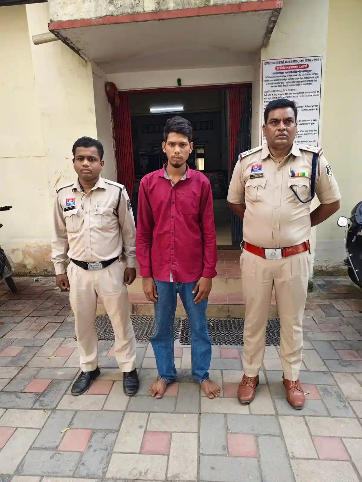शादी का झांसा देकर नाबालिग को भगाया, रायपुर में किराये के मकान से आरोपी गिरफ्तार