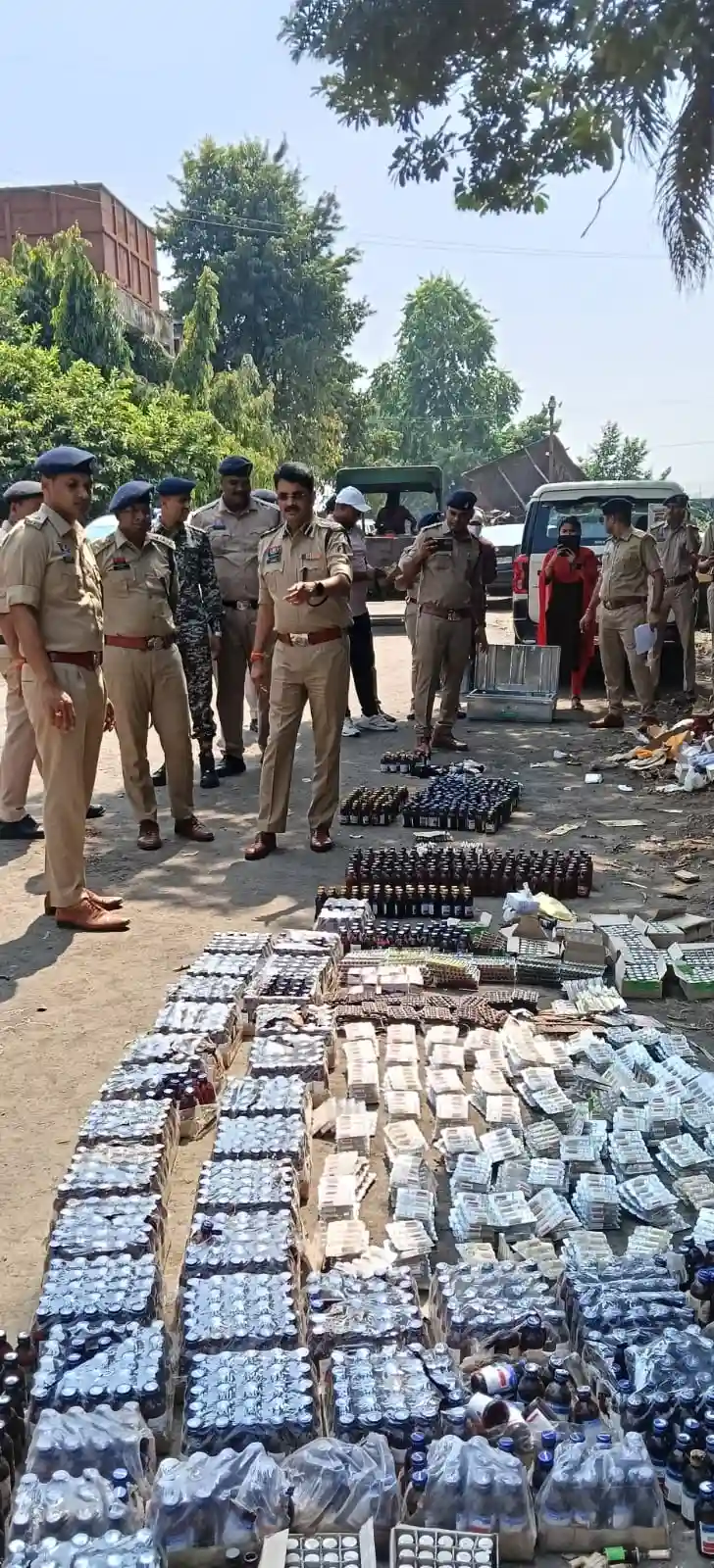 61 प्रकरणों में जब्त मादक पदार्थ नष्ट, 302 किलो से अधिक गांजा भी शामिल