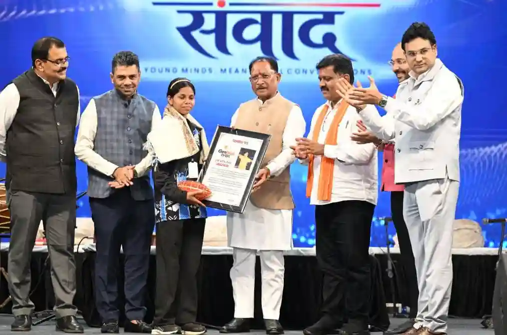 युवा शक्ति ही करेगी विकसित और सशक्त भारत का निर्माण : मुख्यमंत्री श्री विष्णु देव साय