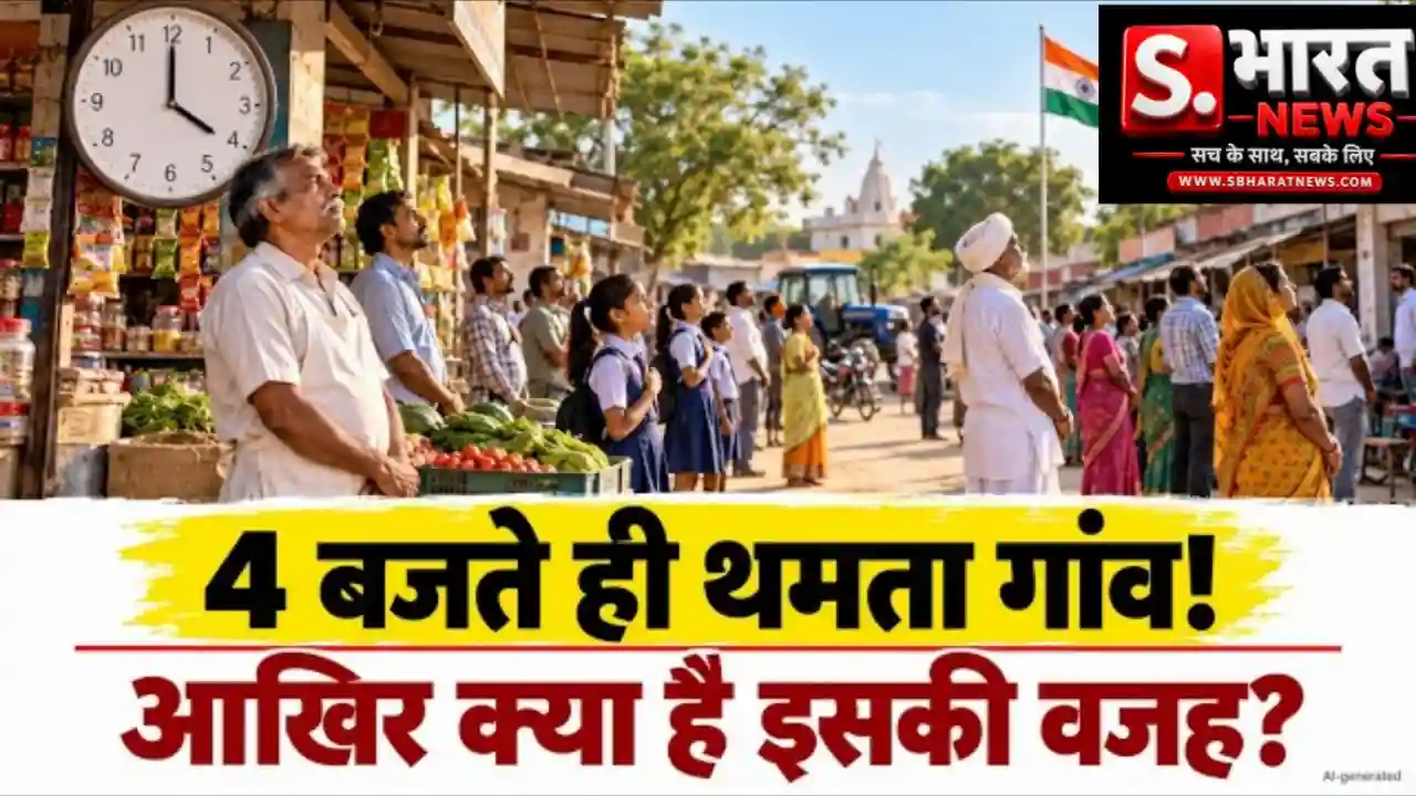 शाम 4 बजते ही थम जाता है लखराम गांव, 30 लाउडस्पीकरों से गूंजता है वंदे मातरम्