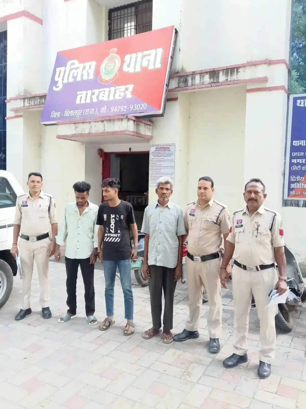 मारपीट के मामले में 2 आरोपी गिरफ्तार, पुराने आपराधिक रिकॉर्ड के चलते जेल भेजे गए