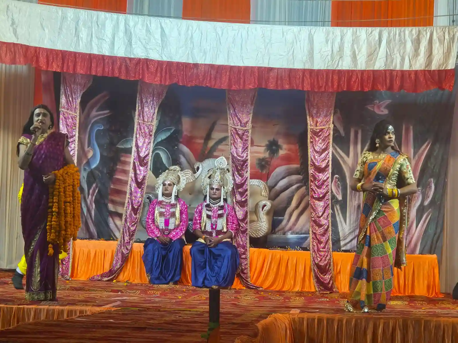 रेलवे रामलीला में आज धनुष यज्ञ, लक्ष्मण-परशुराम संवाद का होगा मंचन