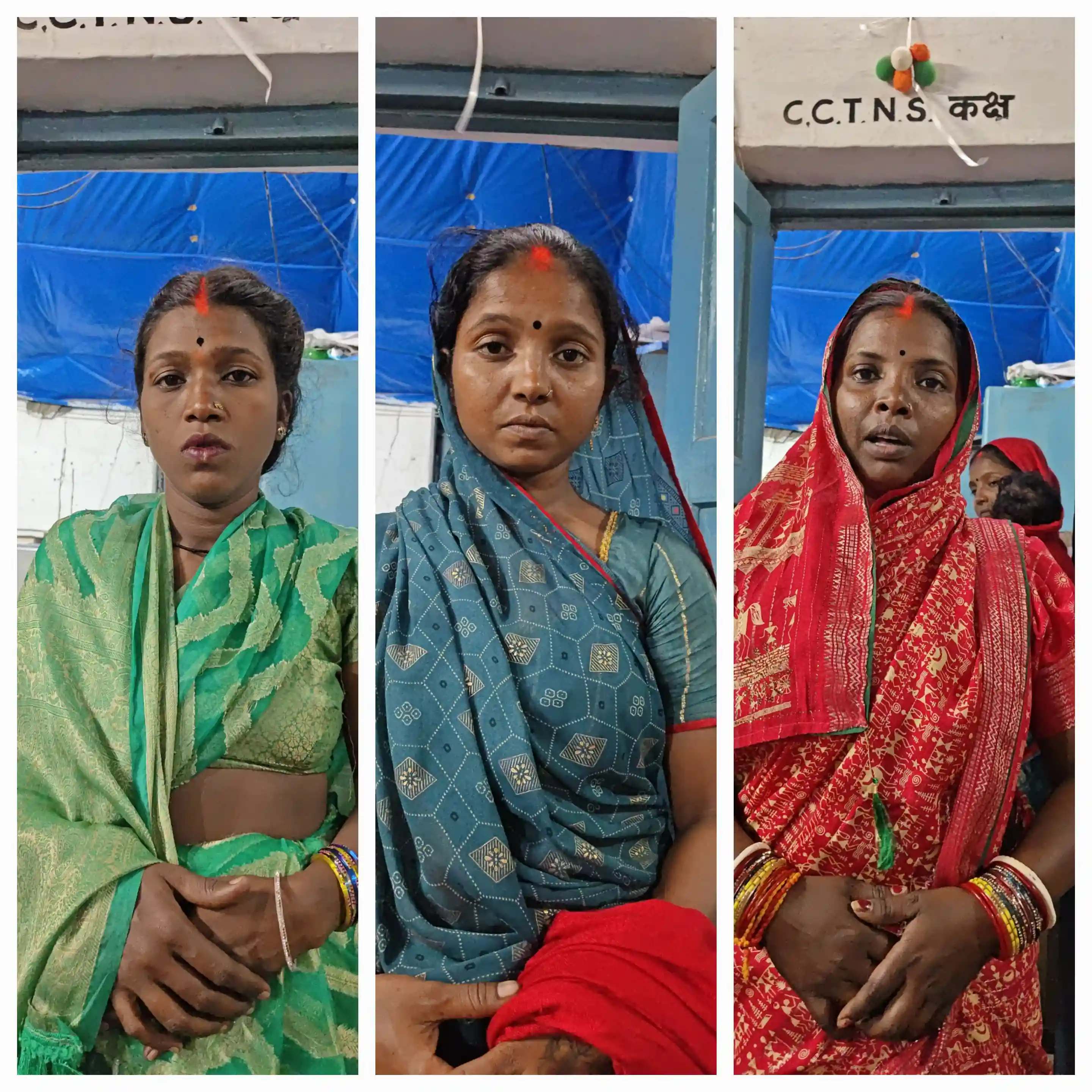 दुर्गा पंडाल में चेन चोरी करने वाली 3 महिलाएं गिरफ्तार, ब्लेड जब्त