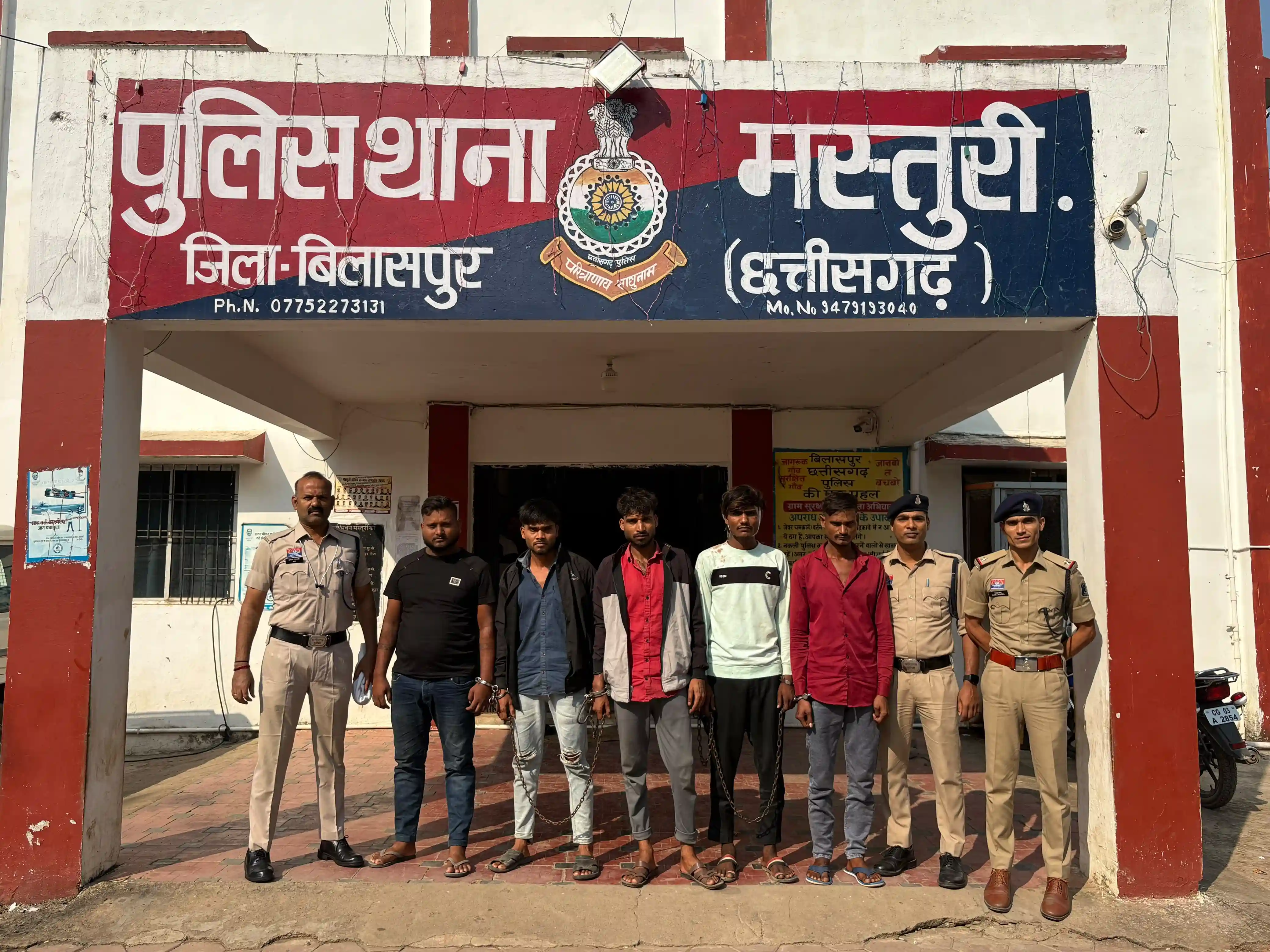 पुरानी रंजिश में किशोर पर चूड़ा और डंडे से हमला, 5 आरोपी गिरफ्तार