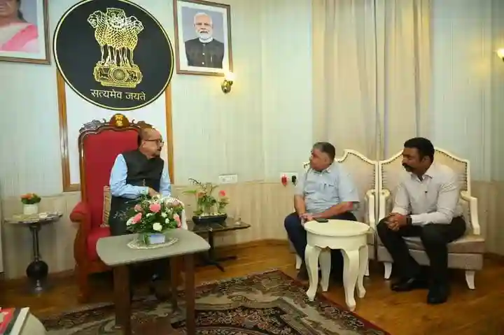राज्योत्सव की तैयारियों को लेकर सक्रिय हुए कैबिनेट मंत्री राजेश अग्रवाल, राज्यपाल रमेन डेका को समारोह में शामिल होने का दिया न्योता,,,