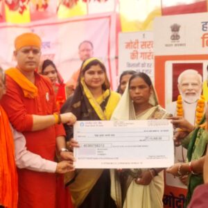 विकसित भारत संकल्प यात्रा पहुंची ग्राम भनेसर, सभी स्टॉल न होने पर भड़के विधानसभा संयोजक बी पी सिंह
