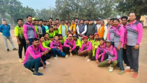 ग्राम पंचायत परशुरामपुर में आयोजित ग्रामीण स्तरीय क्रिकेट टूर्नामेंट का रंगारंग समापन