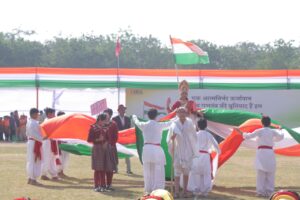 एसईसीएल में हर्षोल्लास के साथ मना 75वां गणतंत्र दिवस समारोह