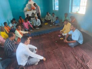 भाजपा नेता चंद्र प्रकाश सूर्या ने लोकसभाचुनाव को लेकर विभिन्न ग्राम पंचायत का किया दौरा..