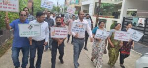 आशीर्वाद वैली बिलासपुर में मेगा ब्लड डोनेशन कैंप एवं हेल्थ कैंप के माध्यम से चलाया गया मतदाता जागरूकता अभियान
