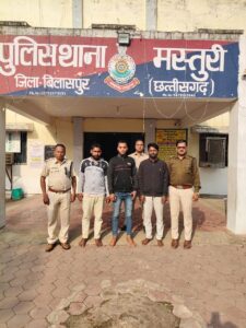 ट्रैक्टर ट्राली और खलिहान से धान चुराने वाले चोर पकड़े गए