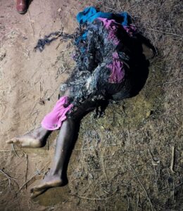 खूंटाघाट पहाड़ी क्षेत्र में अधजली लाश मिलने से सनसनी, हत्या की आशंका