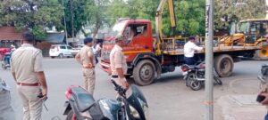 बिलासपुर में यातायात पुलिस की बड़ी कार्रवाई, प्रमुख चौक-चौराहों पर चला चालानी अभियान