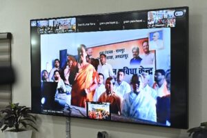 मुख्यमंत्री विष्णु देव साय ने राष्ट्रीय पंचायती राज दिवस के अवसर पर किया ‘अटल डिजिटल सुविधा केंद्र’ का वर्चुअल शुभारंभ