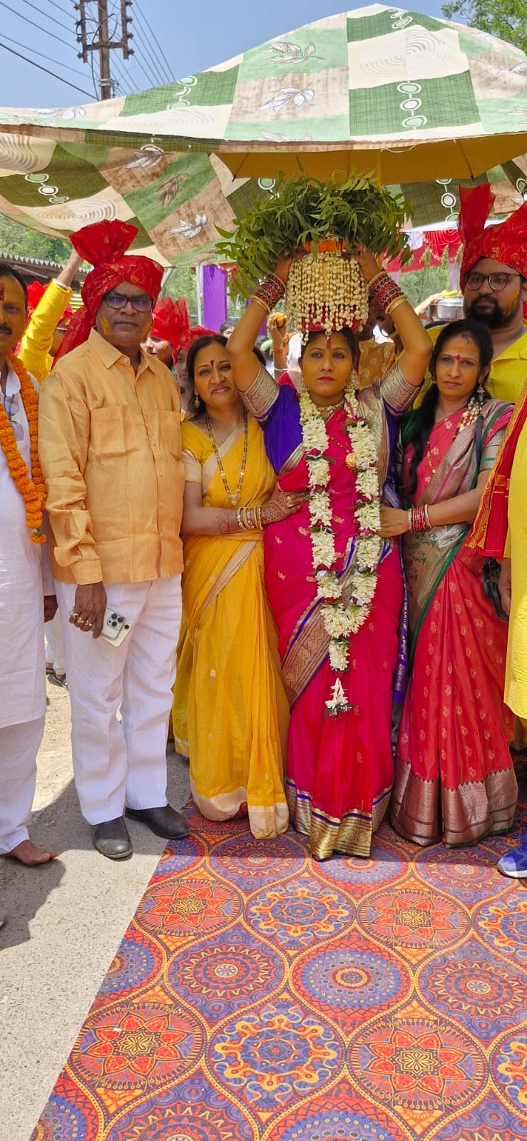 श्री सोलापुरी माता पूजा के 25 साल पूरे , रजत जयंती वर्ष में राटा पूजा के साथ हुआ आयोजन आरंभ, शुक्रवार को माता करेंगी नगर भ्रमण