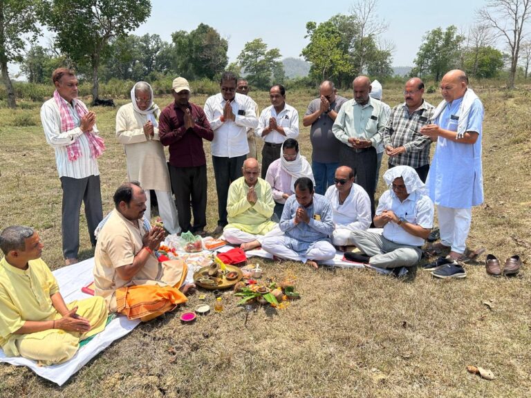 धर्म नगरी रतनपुर में वैदिक विद्यालय की स्थापना हेतु भूमिपूजन, शिक्षा क्षेत्र में ऐतिहासिक पहल