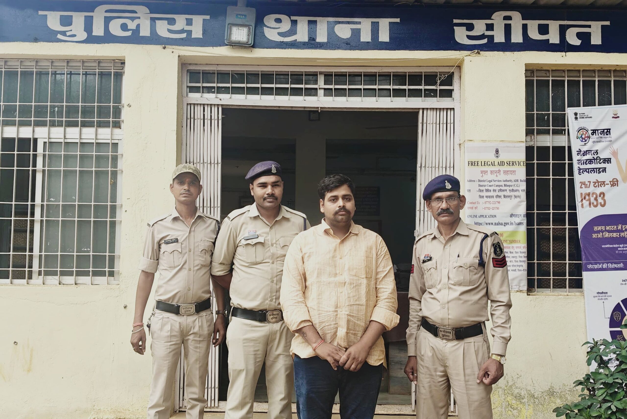ट्रांसपोर्ट कंपनी के मैनेजर ने किया था 6 लाख का गबन, उत्तर प्रदेश से किया गया गिरफ्तार