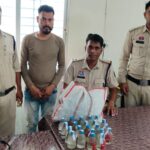 अवैध शराब के विरुद्ध “ऑपरेशन प्रहार” के तहत सकरी पुलिस की बड़ी कार्यवाही – एक आरोपी गिरफ्तार, शराब और मोटरसायकल जब्त