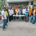 युवा मोर्चा ने भव्य रूप से मनाया बिलासपुर भाजपा पूर्वी मंडल अध्यक्ष राकेश लालवानी का जन्मदिन