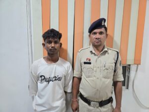 नाबालिग को भगाकर युवक ने किया बलात्कार, दोनों कश्मीर भागने की फिराक में थे ,अकलतरा के पास पकड़े गए