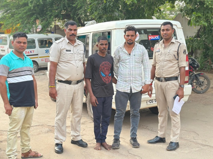 शासकीय कार्य में बाधा, मारपीट और जान से मारने की धमकी देने वाले दो फरार आरोपी कोटा पुलिस के हत्थे चढ़े