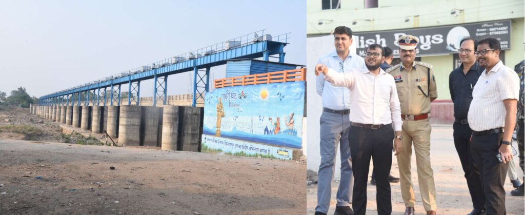 एसीएस श्री मनोज पिंगुआ ने किया शहर का दौरा, विकास कार्याें एवं ट्रैफ़िक व्यवस्था का लिया जायजा