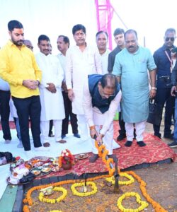 मुख्यमंत्री श्री साय ने कुनकुरी में 250 सीटर नालंदा परिसर का किया भूमिपूजन: लाइब्रेरी में होगी इंडोर और आउटडोर अध्ययन की व्यवस्था