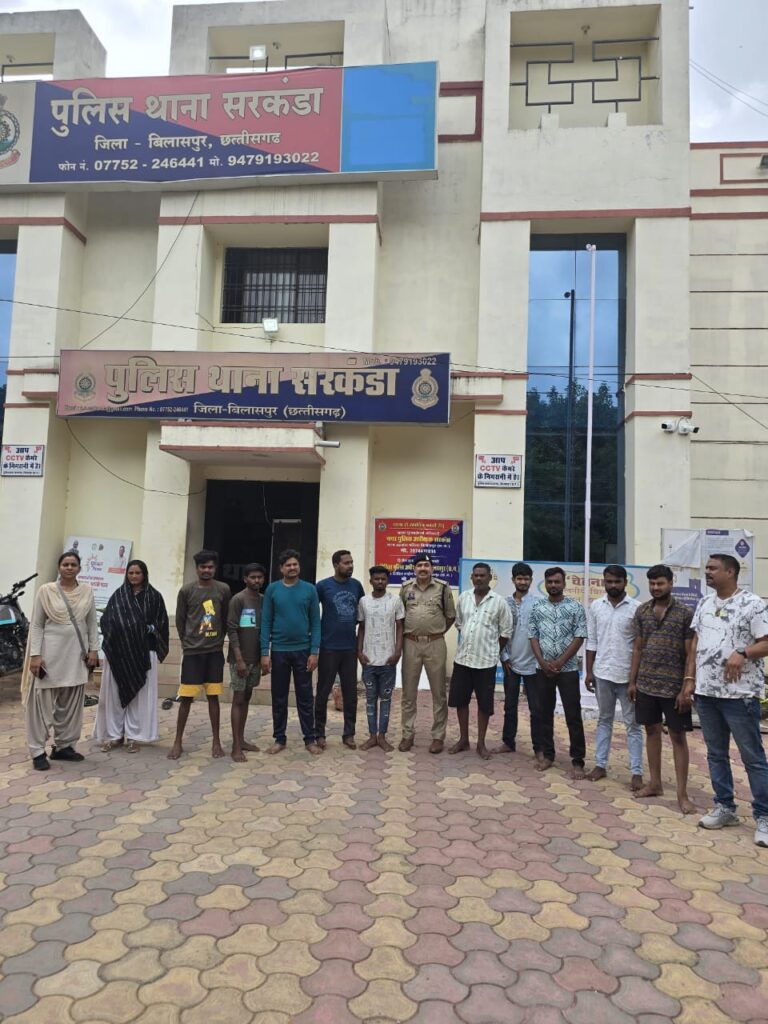 बिलासपुर पुलिस का शिकंजा तेज – 40 वारंट तामील, 133 बदमाशों की हुई चेकिंग