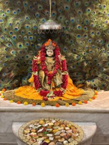श्री पीताम्बरा पीठ त्रिदेव मंदिर में माँ श्री ब्रह्मशक्ति बगलामुखी देवी का राजराजेश्वरी देवी के रूप में  किया जाएगा पूजन अर्चन
