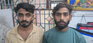 थाना कोनी पुलिस की बड़ी कार्रवाई: तलवार और गुप्ती लहराकर दहशत फैलाने वाले दो आरोपी गिरफ्तार