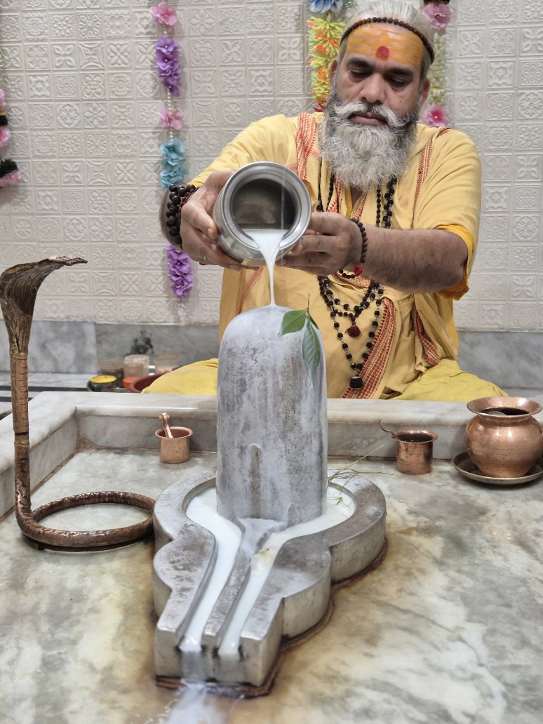 सावन महोत्सव विशेष, नमकं चमकं चैव पौरुषं सूक्तमेव च।नित्यं त्रयं प्रयुञ्जानो ब्रह्मलोके महीयते – पीतांबरा पीठाधीश्वर आचार्य डॉ. दिनेश जी महाराज