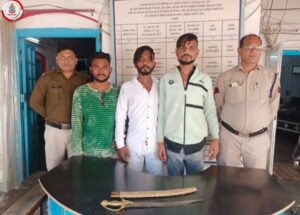 मोहर्रम के मन्नती शेर बनकर मां शारदा मंदिर पर चढ़कर की बेअदबी, तो वही ठाकुर राम सिंह को जान से मारने की भी दी गई धमकी, आरोपी गिरफ्तार