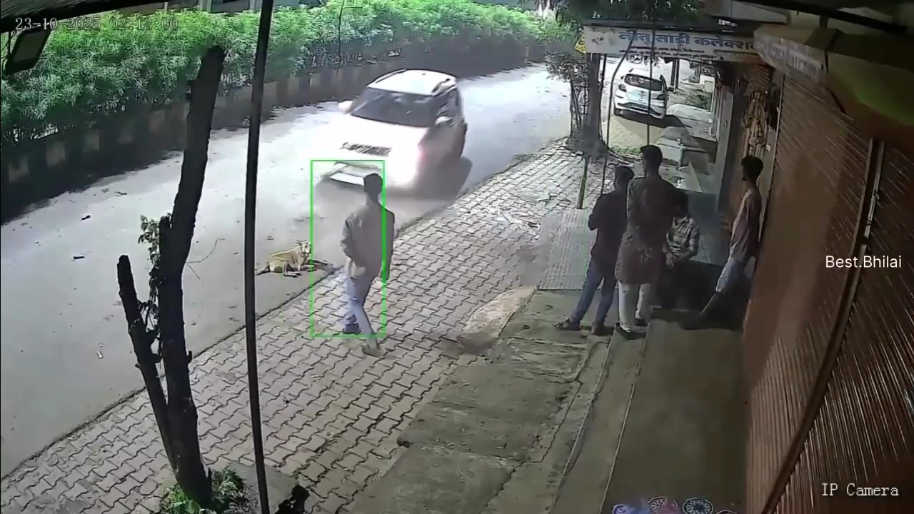 भिलाई में अमानवीय घटना: कार चालक ने जानबूझकर कुत्ते को कुचला, वीडियो वायरल होने पर लोगों में आक्रोश