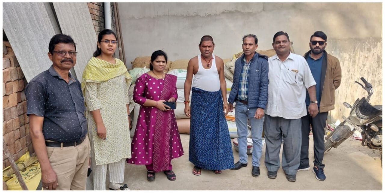 कार्रवाई में सवा 2 लाख का अवैध धान जब्त