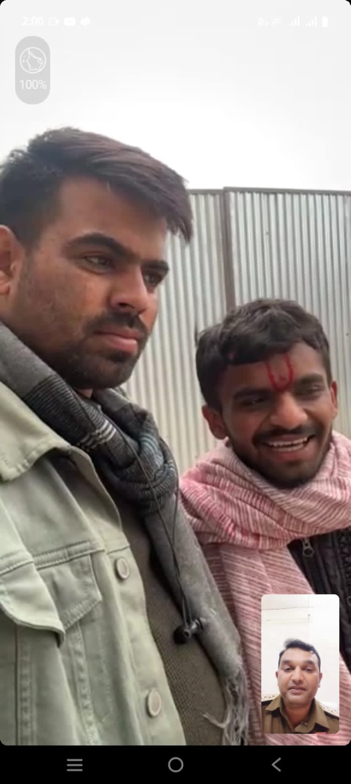 गुमशुदा युवक राहुल यादव सकुशल मिला, परिजनों को सौंपा गया